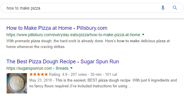 Use schema markup and get rich snippets to boost your CTR.