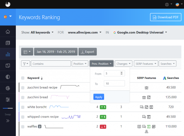 advanced-web-ranking-tool-screenshot