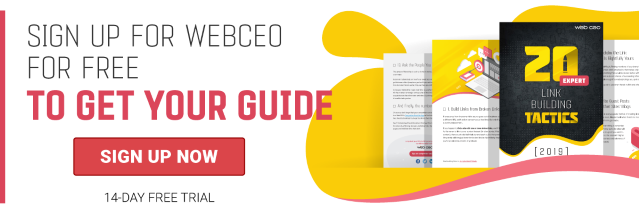 Sign up and download your link building guide!