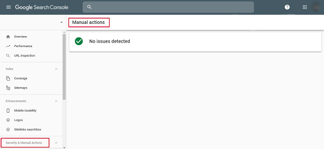 google-search-console-security-and-manual-actions