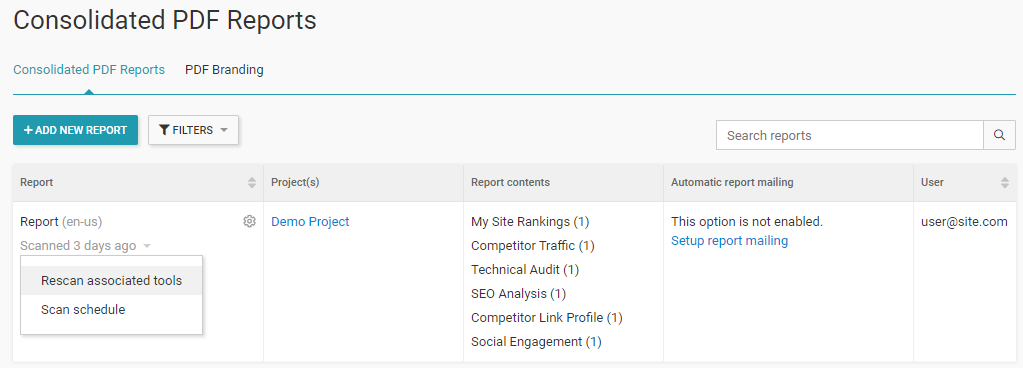 Generate your SEO report.