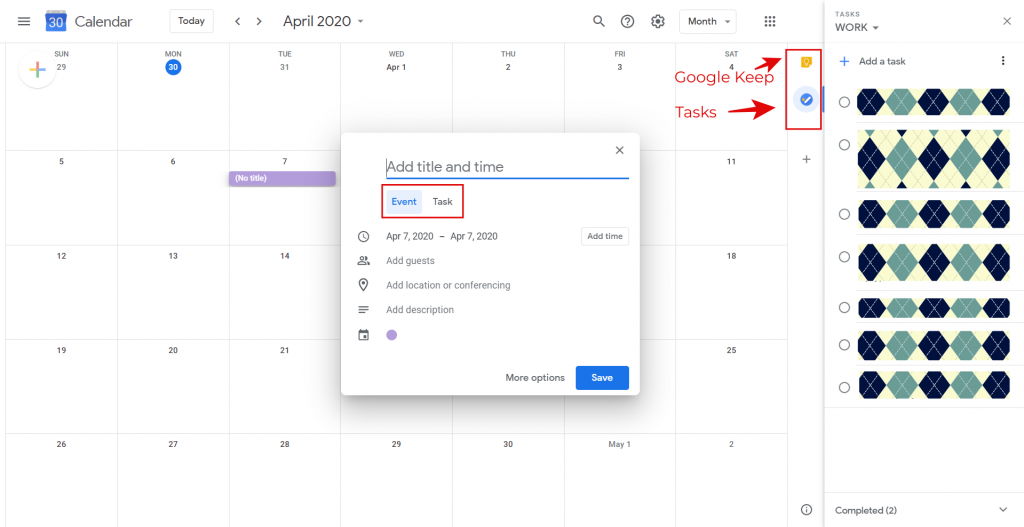 google-calendar-planning