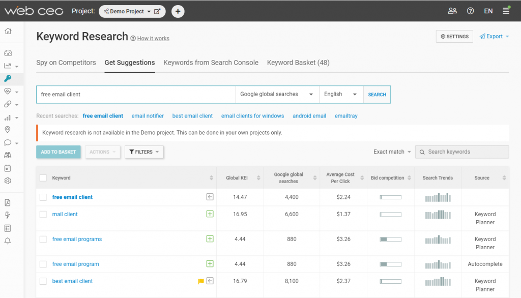 the-webceo-keyword-research-tool