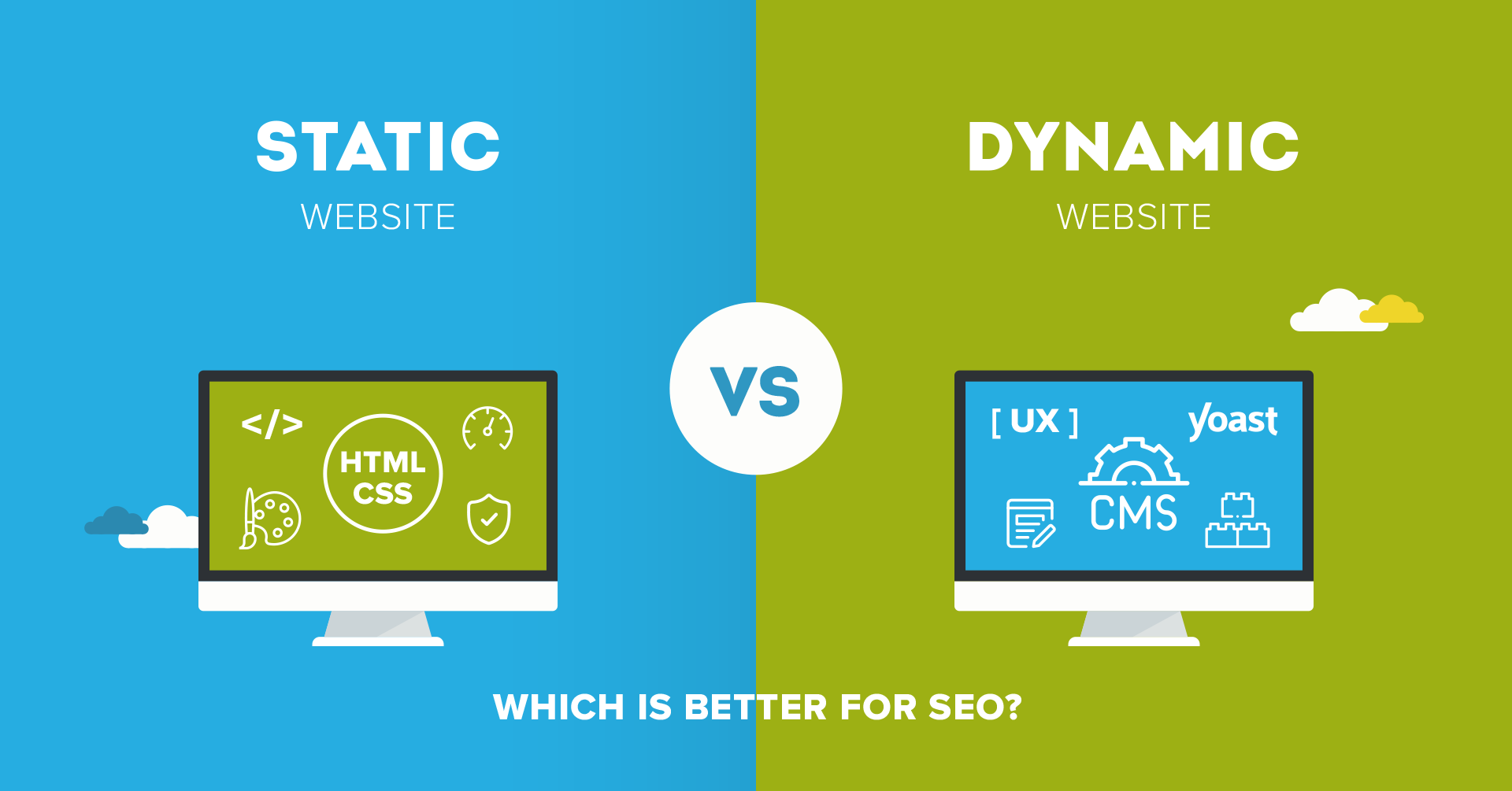 Can a website be both static and dynamic?