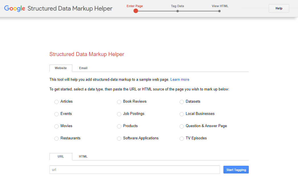 Google's structured data maker.