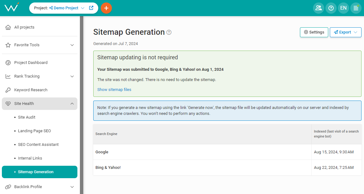 Create a sitemap and submit it to Google.