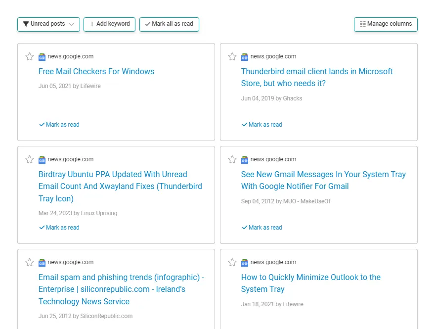 WebCEO Social Media Analytics tools | Web Buzz Monitoring screenshot